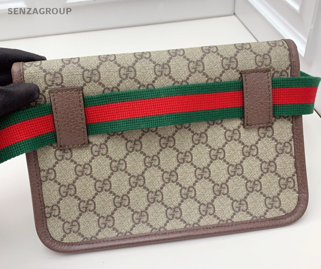 Gucci Neo Vintage Ophidia Shoulder Bag Crossbody Beige Gold Unisex Adults