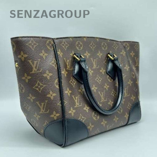 Louis Vuitton Phenix Monogram tote Handbag Women Brown Black