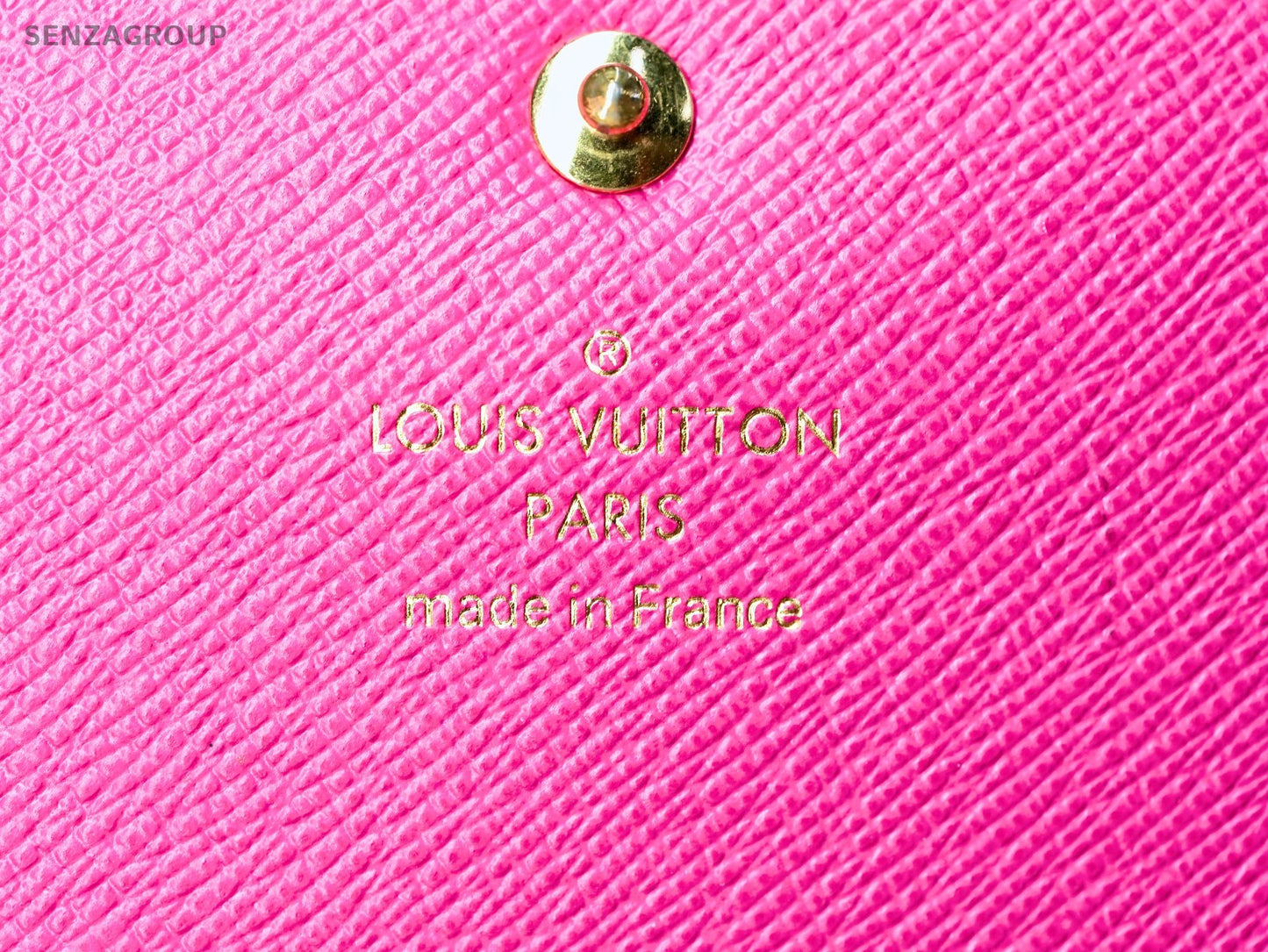 Louis Vuitton Monogram pink Flower logo WALLET