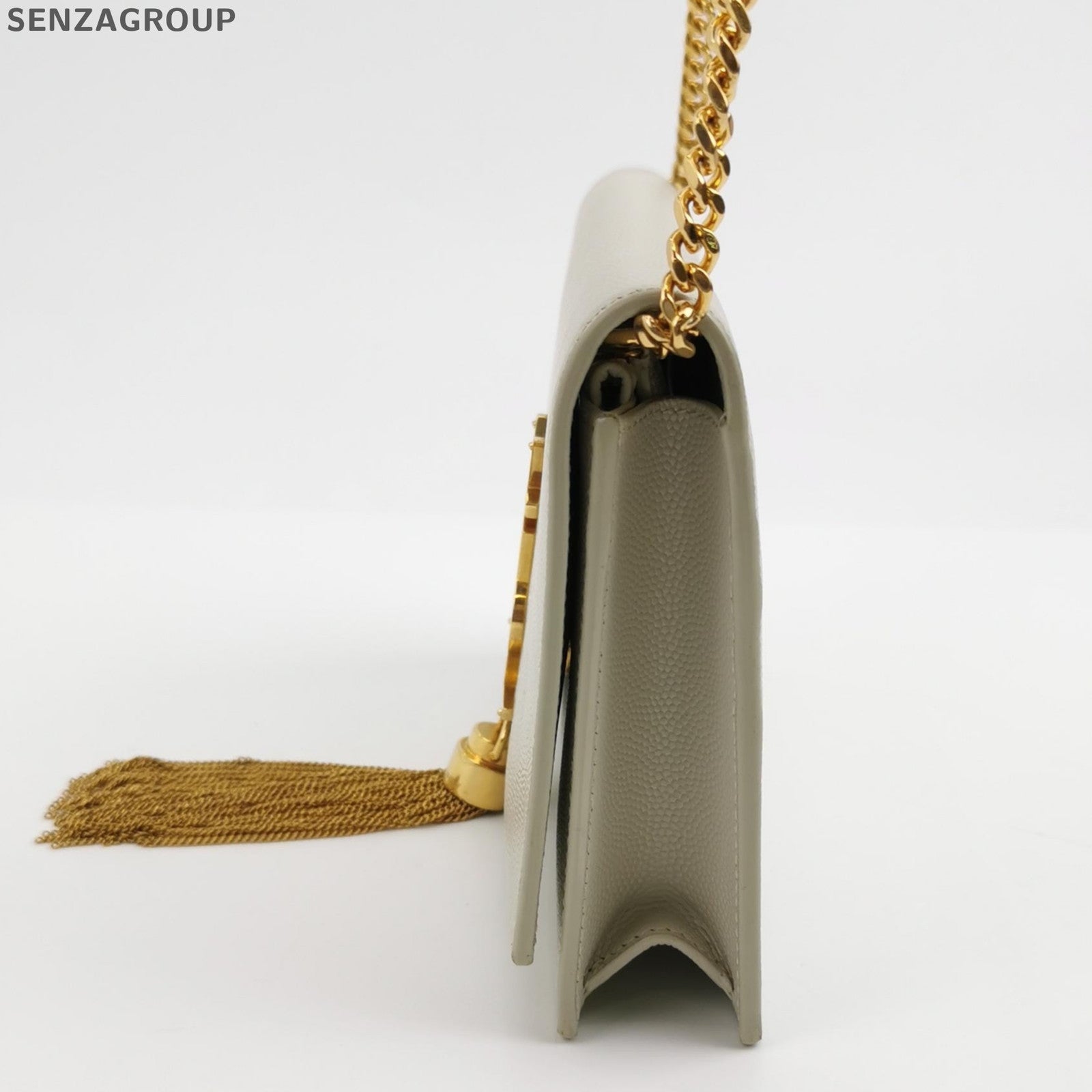 YSL Saint Laurent Kate Tassel Chain Crossbody Bag Gold Classic Women