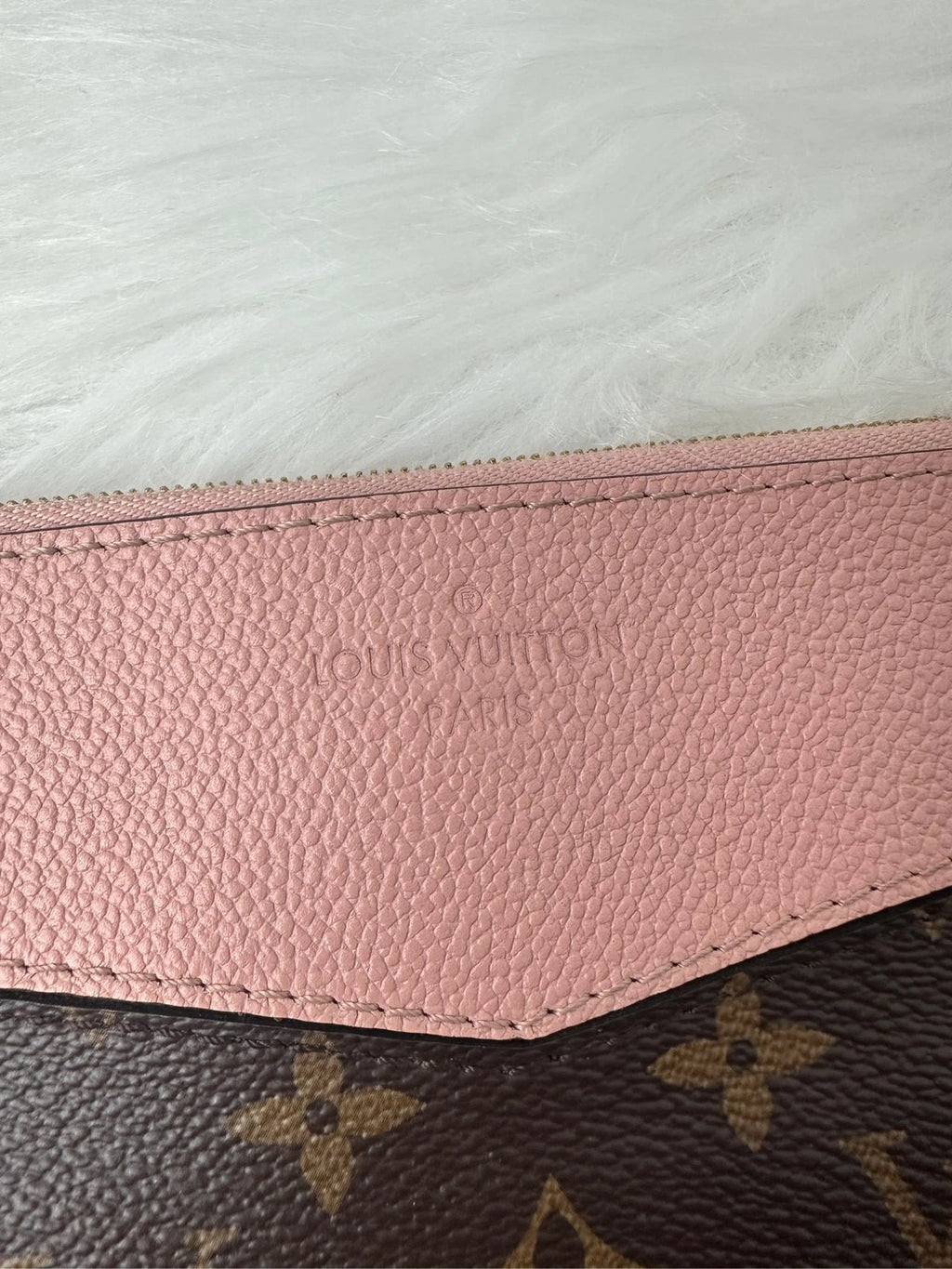 Louis Vuitton Monogram Colorblock Canvas Clutch For Women