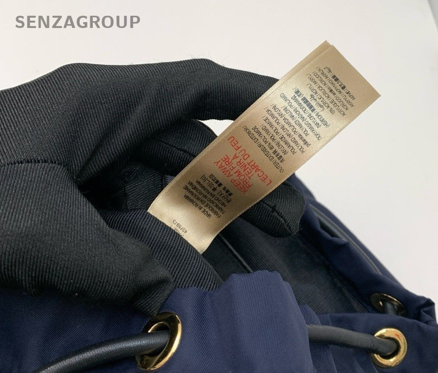Burberry Backpack Shoulder Bag Blue
