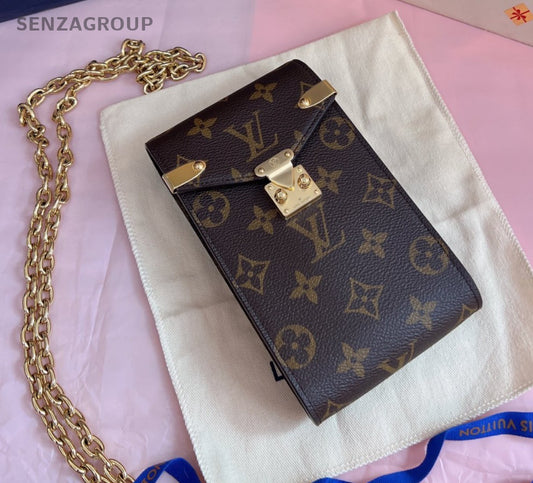 Louis Vuitton Metis Phone case Monogram Chain Shoulder bag Brand NEW