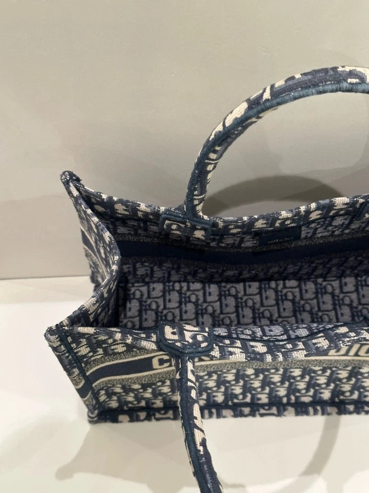 Authentic Dior Monogram Canvas Tote Bag For Women