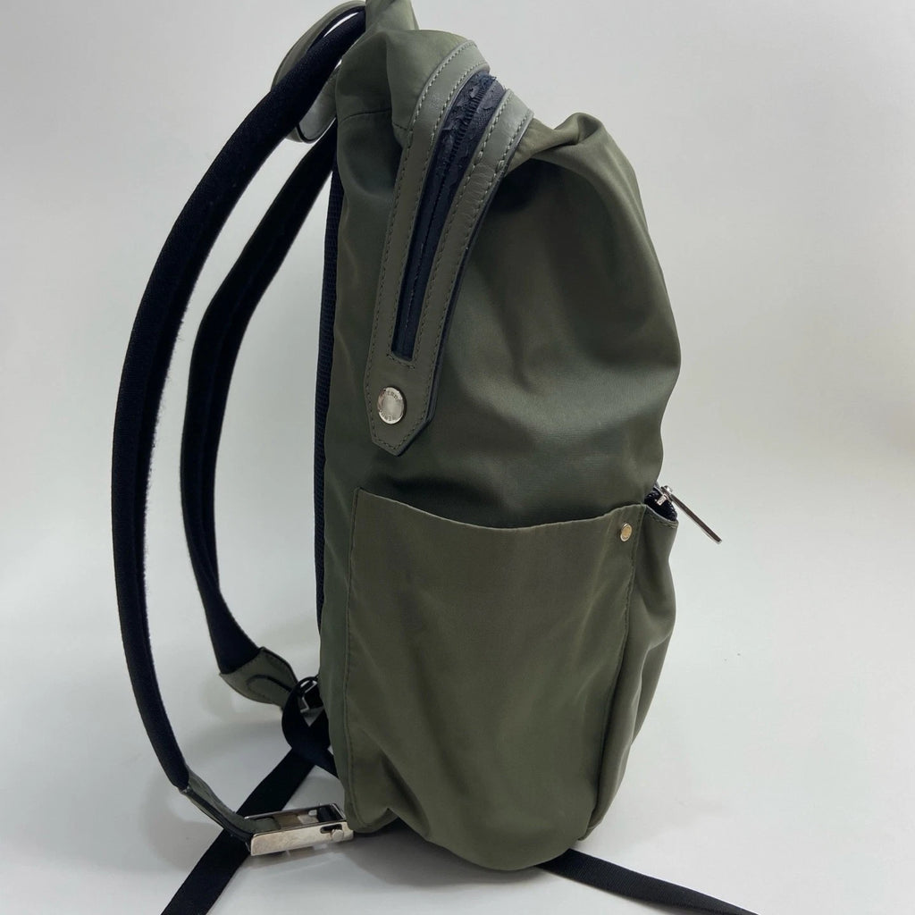 FENDI Nylon Leather Patchwork Monster Backpack For Women