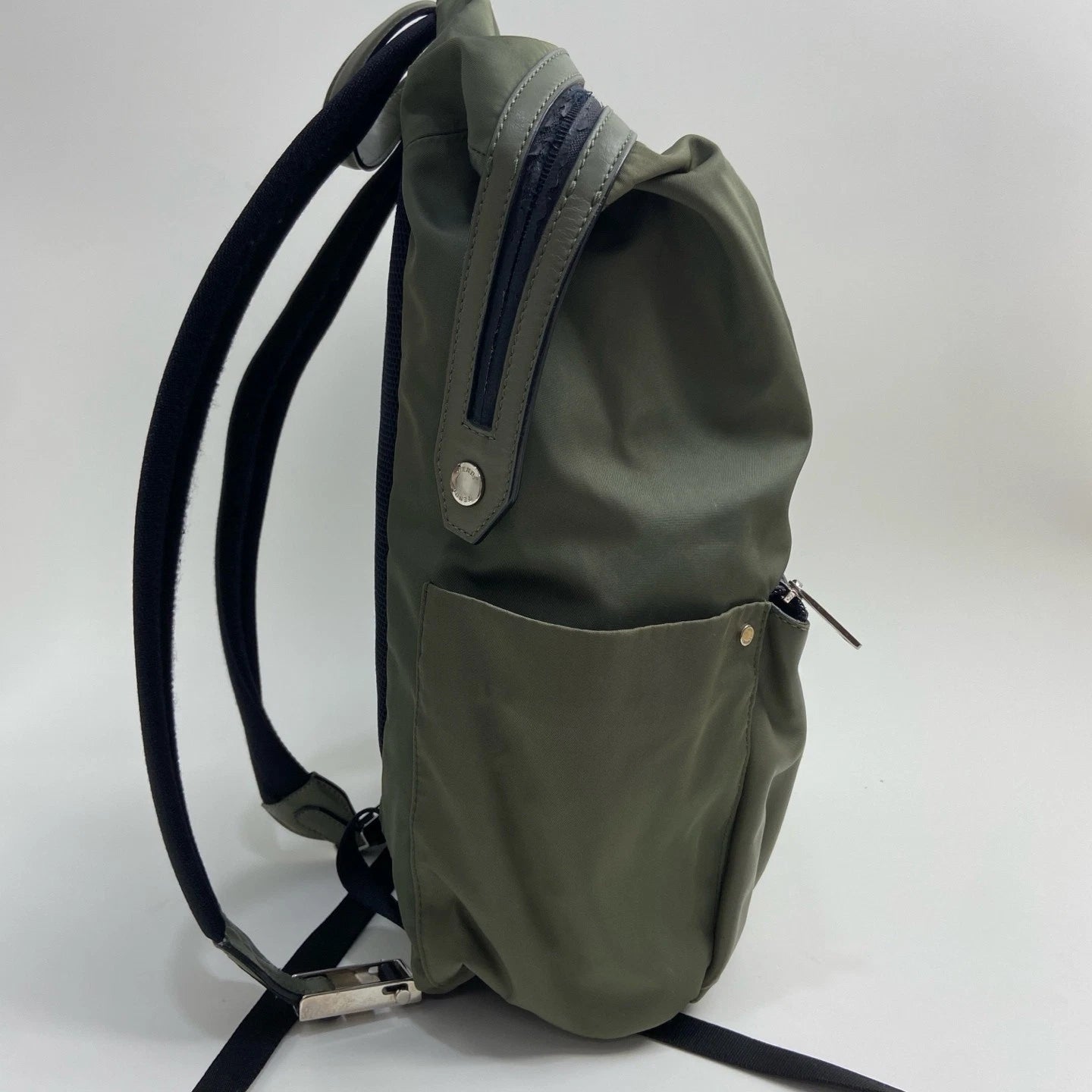 FENDI Nylon Leather Patchwork Monster Backpack For Women