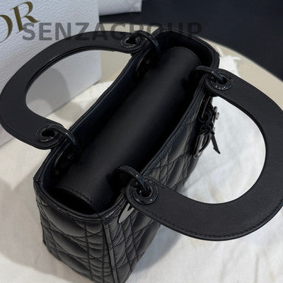 Dior Lady Dior So Black Chain Crossbody Bag Classic Women's Handbag