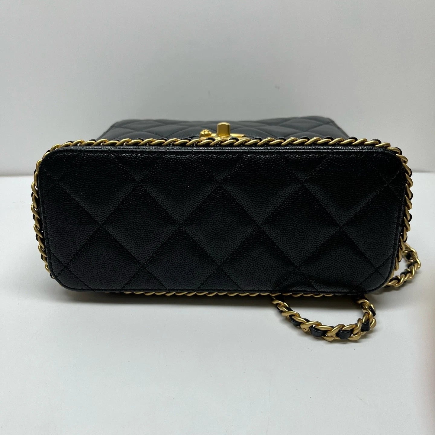 CHANEL Black Leather Backpack For Women