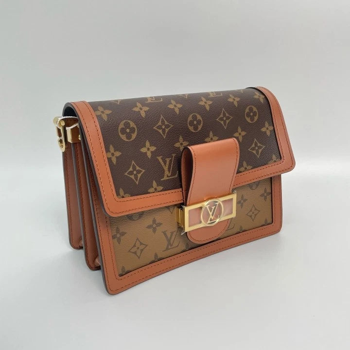 Louis Vuitton Daphne Medium Caramel Monogram Shoulder Bag For Women