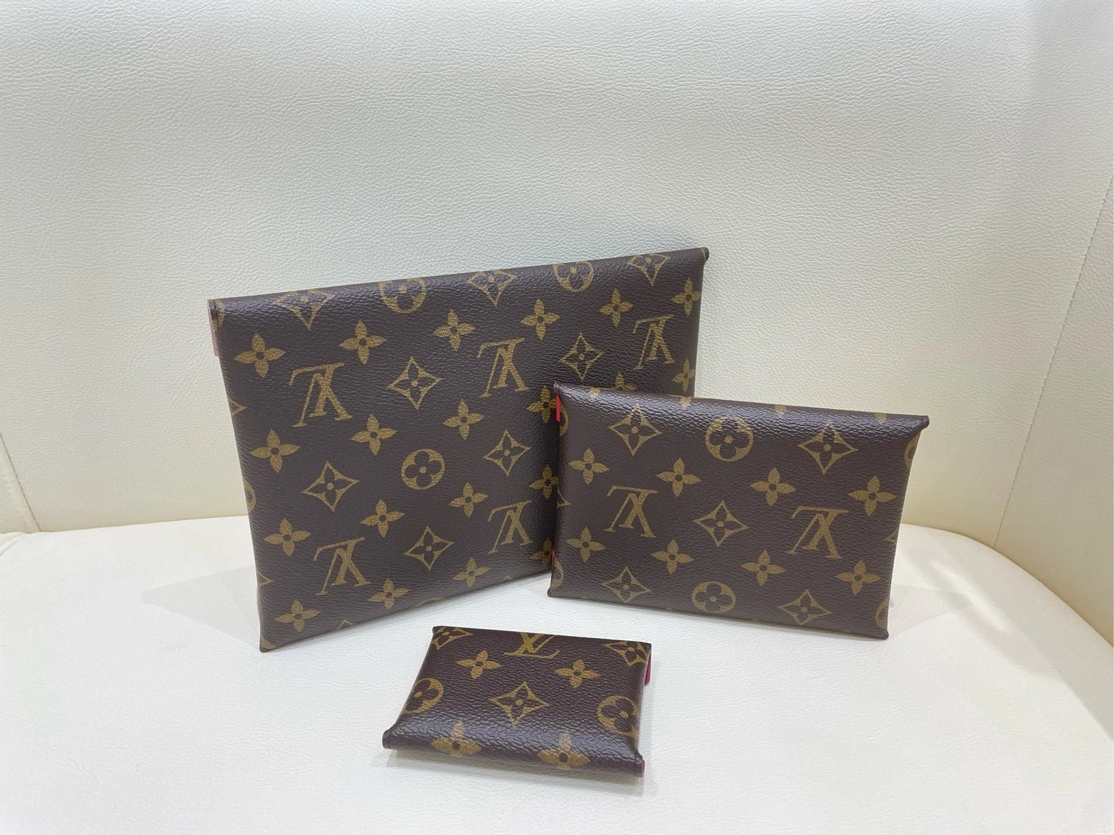 Louis Vuitton Monogram Canvas Kirigami Pochette Clutch Bag For Women