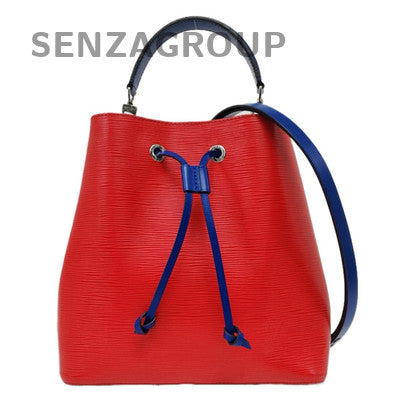 Louis Vuitton Neonoe MM Red Epi Leather Bucket Shoulder Crossbody Bag