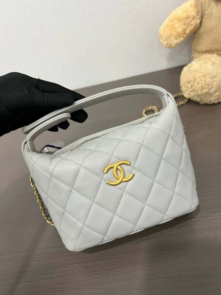 CHANEL Women Mini Lunch Box Top Handle Crossbody