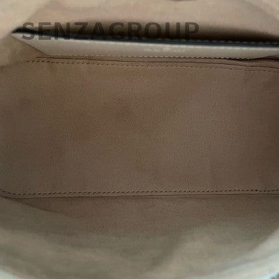 Gucci Marmont Shoulder Bag White Gold Hobo Crossbody Women's Classic Fashion