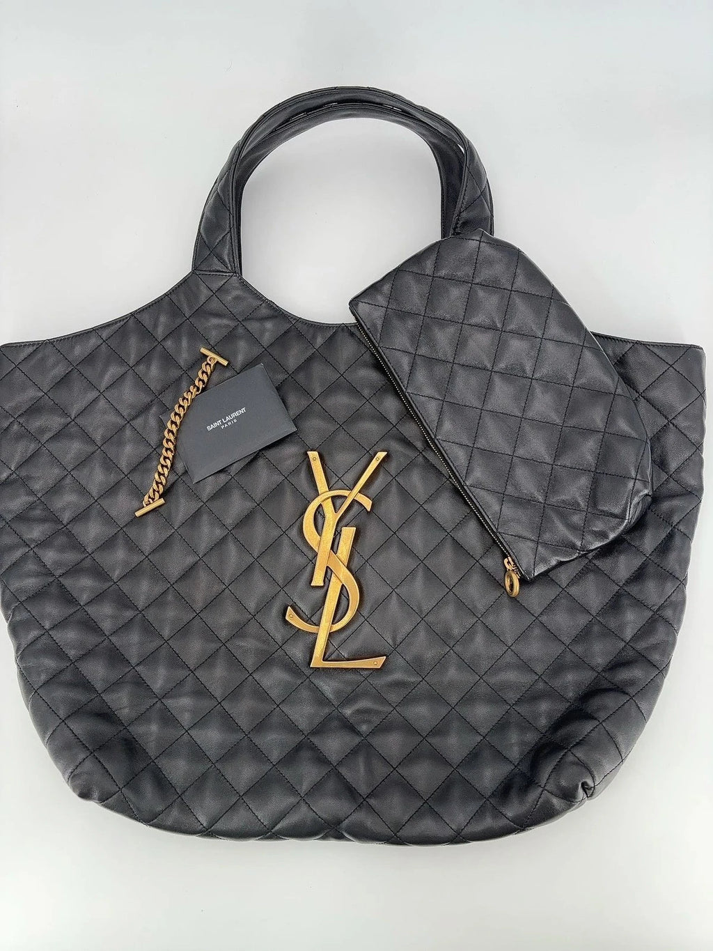 Saint Laurent Canvas Large Tote Bag For Women