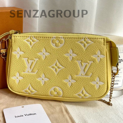 Louis Vuitton Monogram Yellow Gold Chain Mini Shoulder Bag