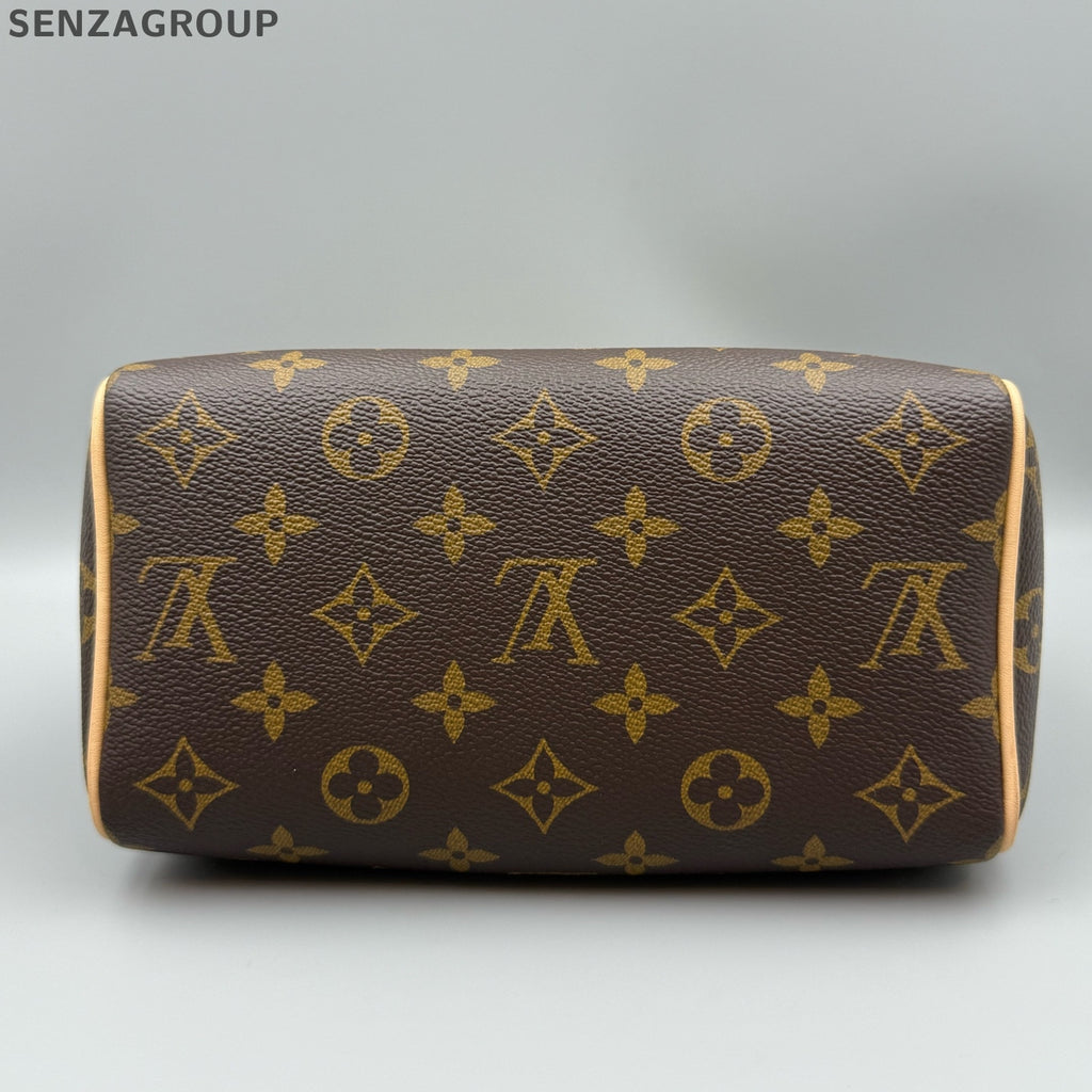 Louis Vuitton Speedy 20 Monogram Handbag Brown Classic Women's Bag