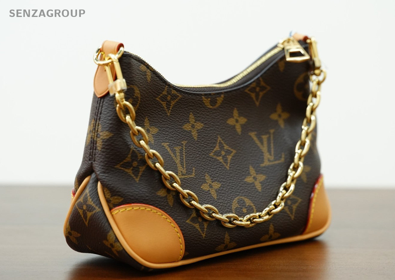 Louis Vuitton Nano Boulogne Monogram Chain Shoulder bag Women Almost Brand NEW