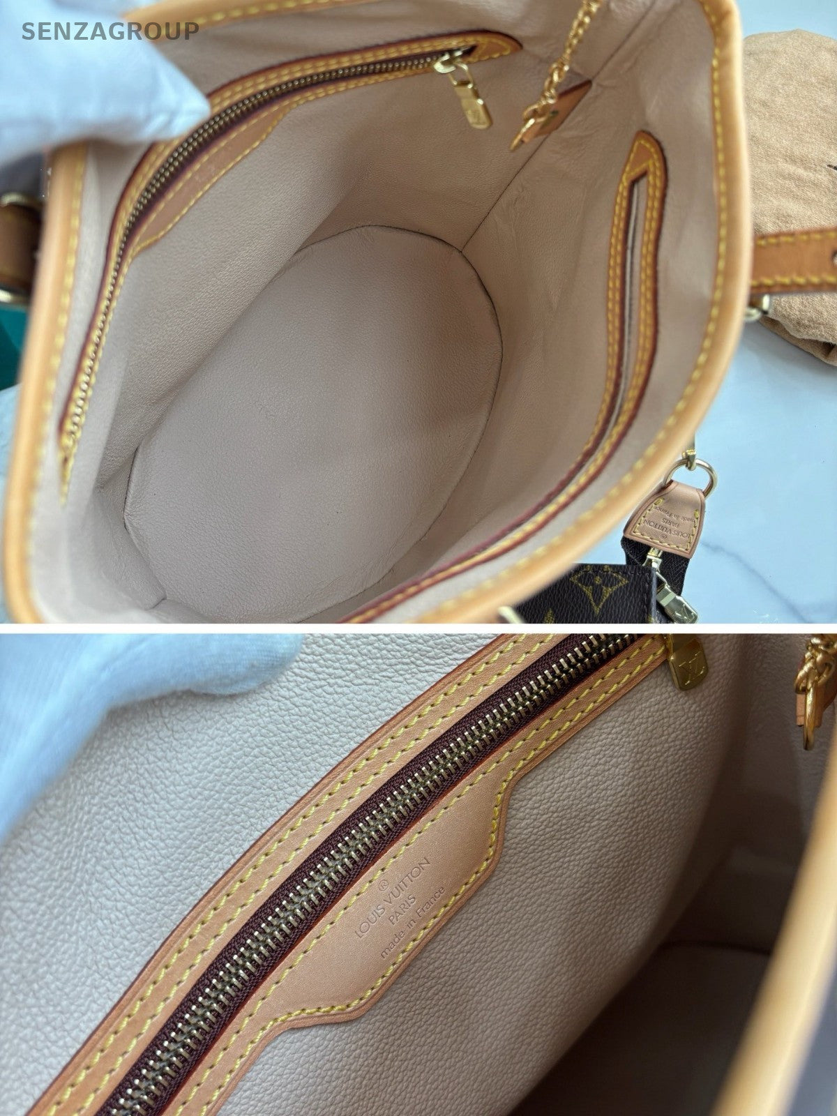 Louis Vuitton Monogram Bucket bag PM Vintage Collection level M42238