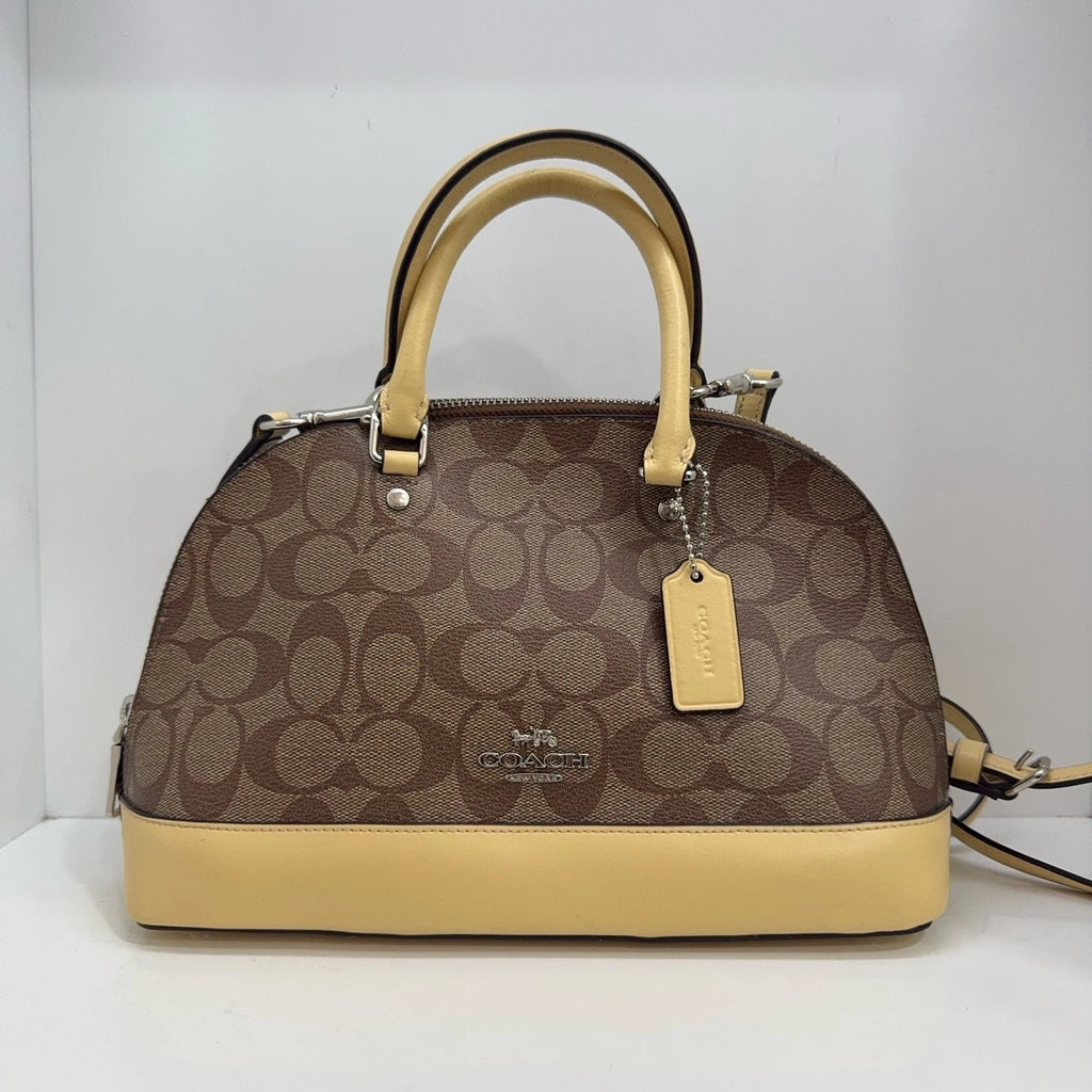 Coach Canvas Sierra 26 Small Shoulder Handbag Crossbody For Women