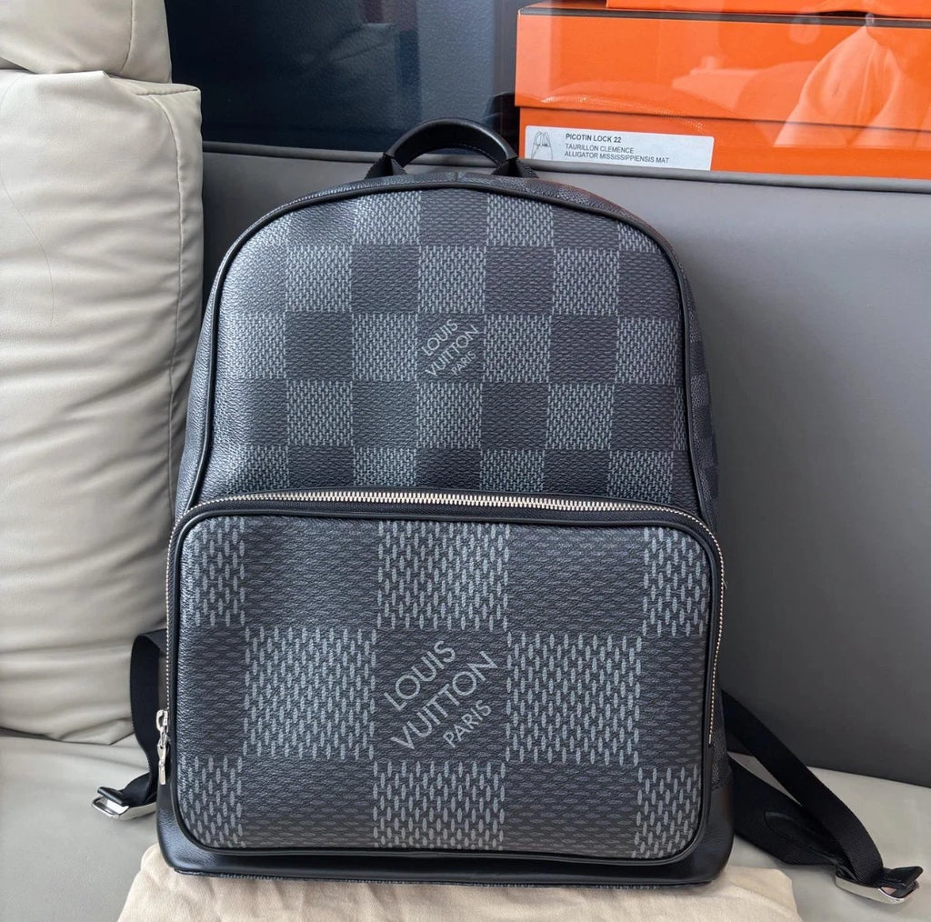 Louis Vuitton Damier Graphite Campus Backpack Blue Women Fashion