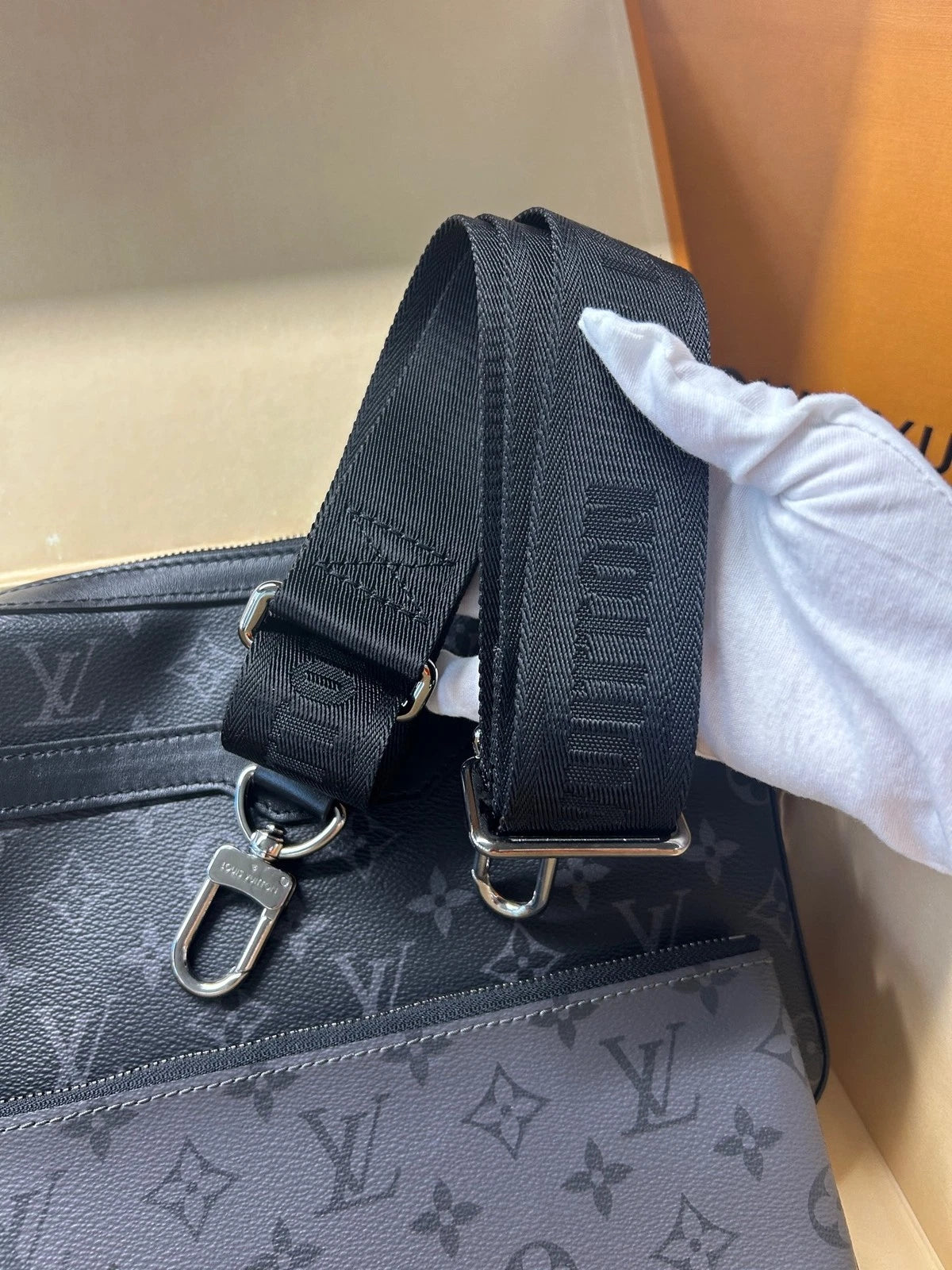 Louis Vuitton Black 3-in-1 Crossbody Bag For Women