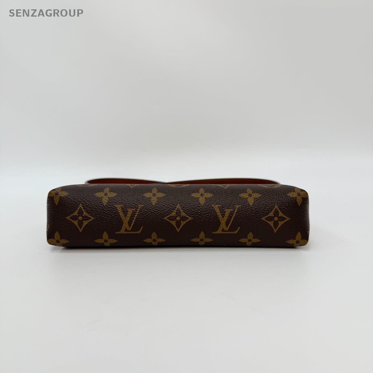 #1 - SJ0001  Louis Vuitton Pallas Clutch Brown Canvas