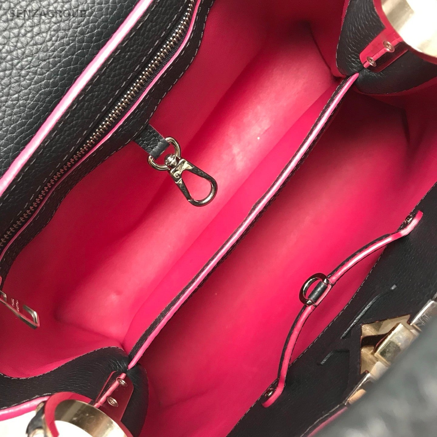 Louis Vuitton Capucines cap Top Handle 2WAY Shoulder bag Leather