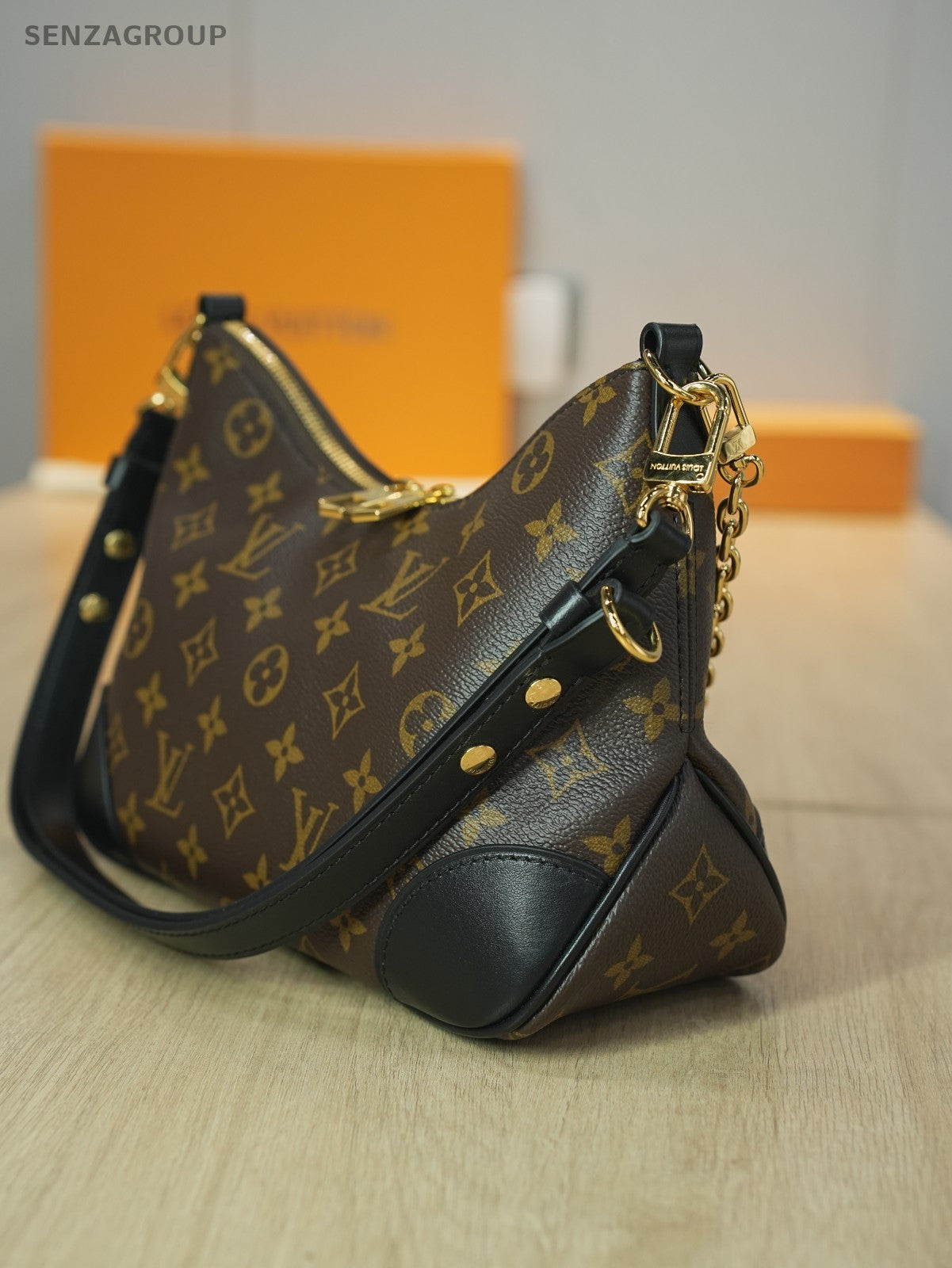 Louis Vuitton Monogram Back boulogne  Shoulder Crossbody bagM45832