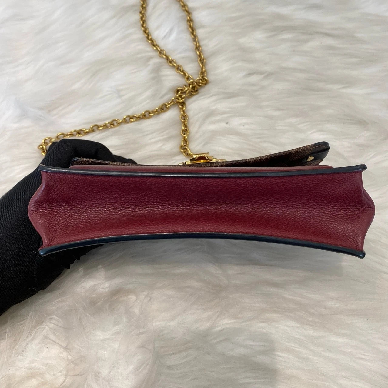 Louis Vuitton Vavin Damier Shoulder Bag Chain Bag Excellent
