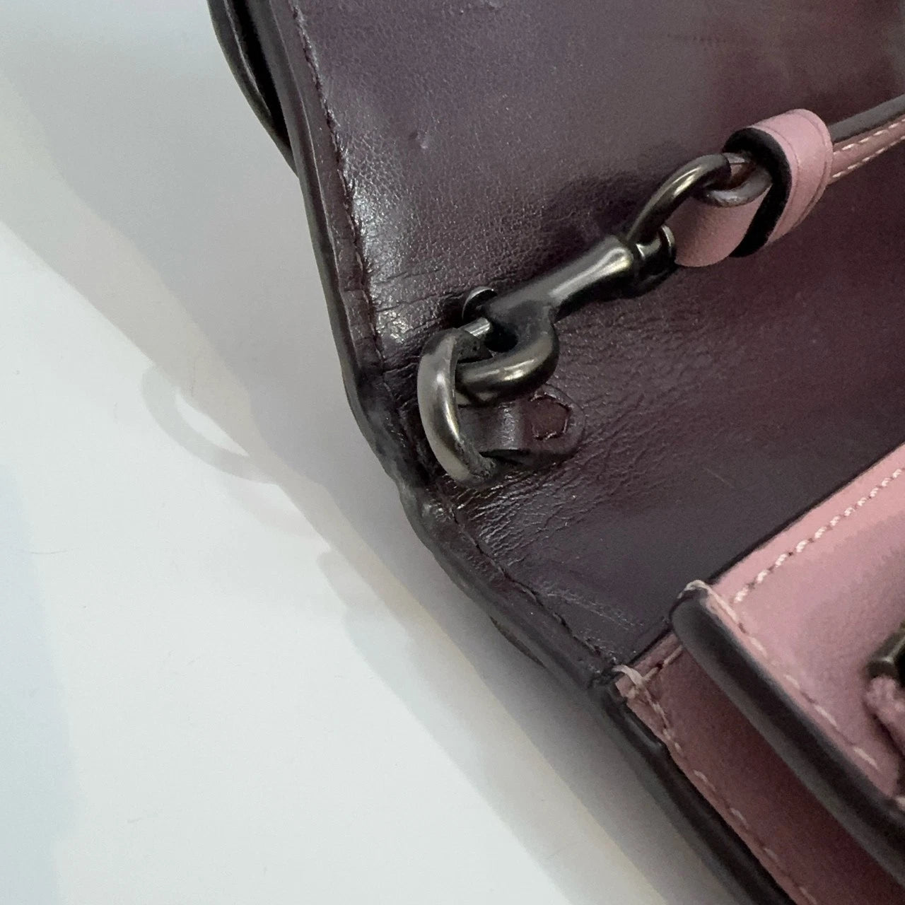 COACH Hayden 20 Polished Pebbled Leather Crossbody Clutch Bag For Women