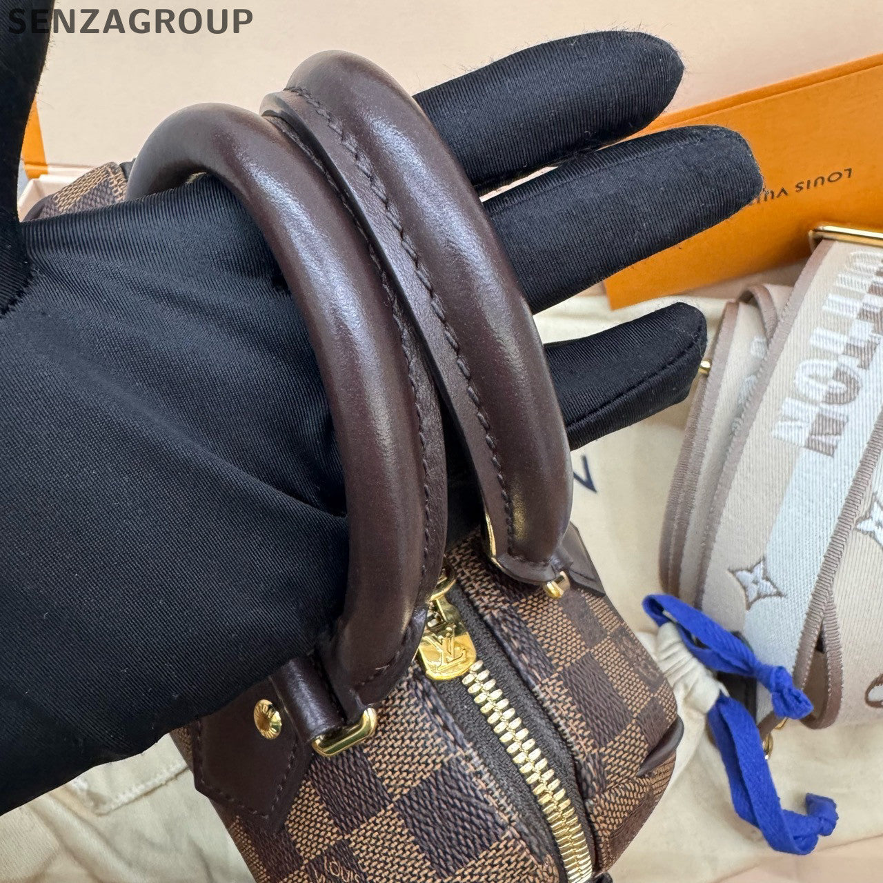 Louis Vuitton Damier Ebene Speedy 20 Handbag - Classic Women's Bag