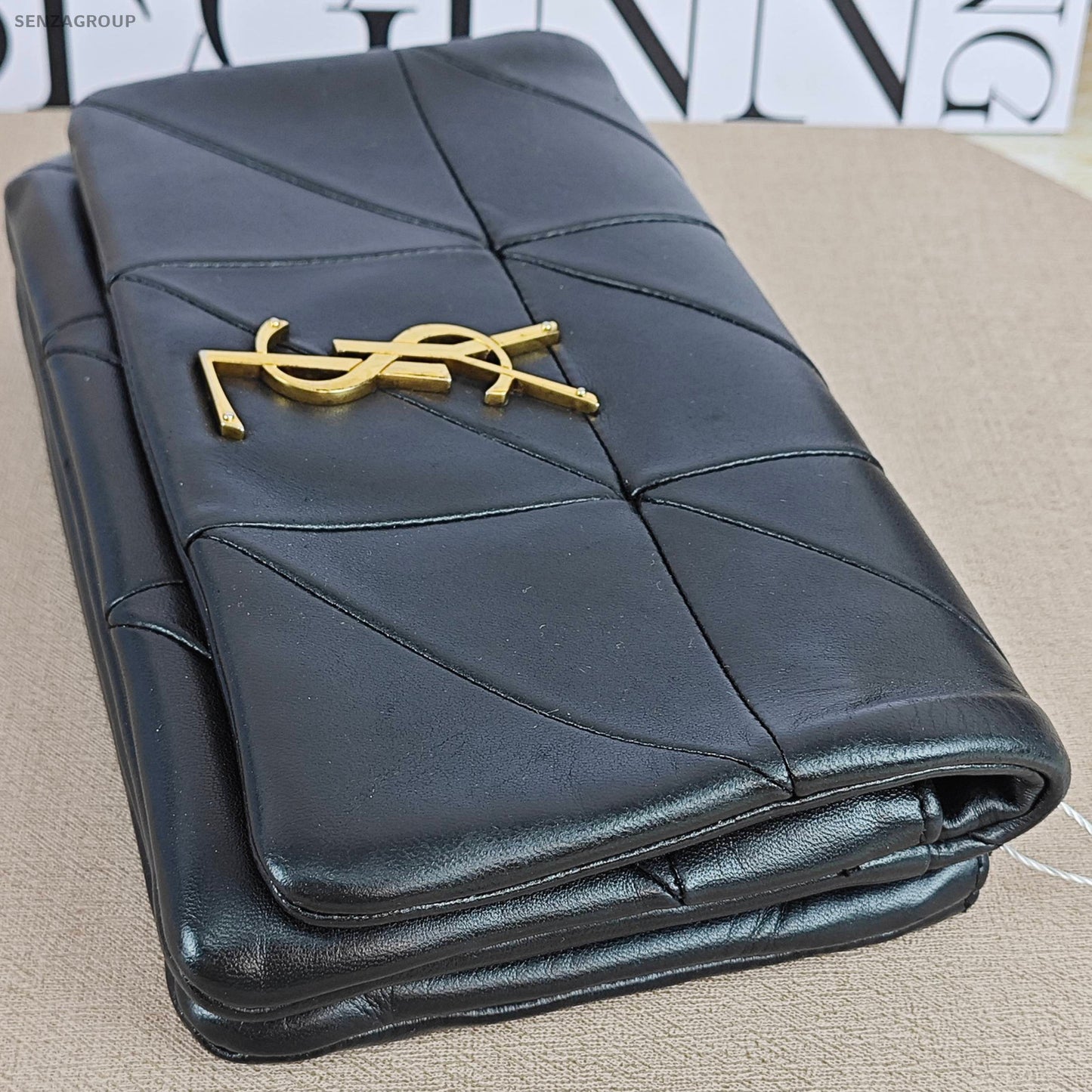 Saint Laurent Jamie Black Gold Lambskin Chain Shoulder Crossbody Bag Classic