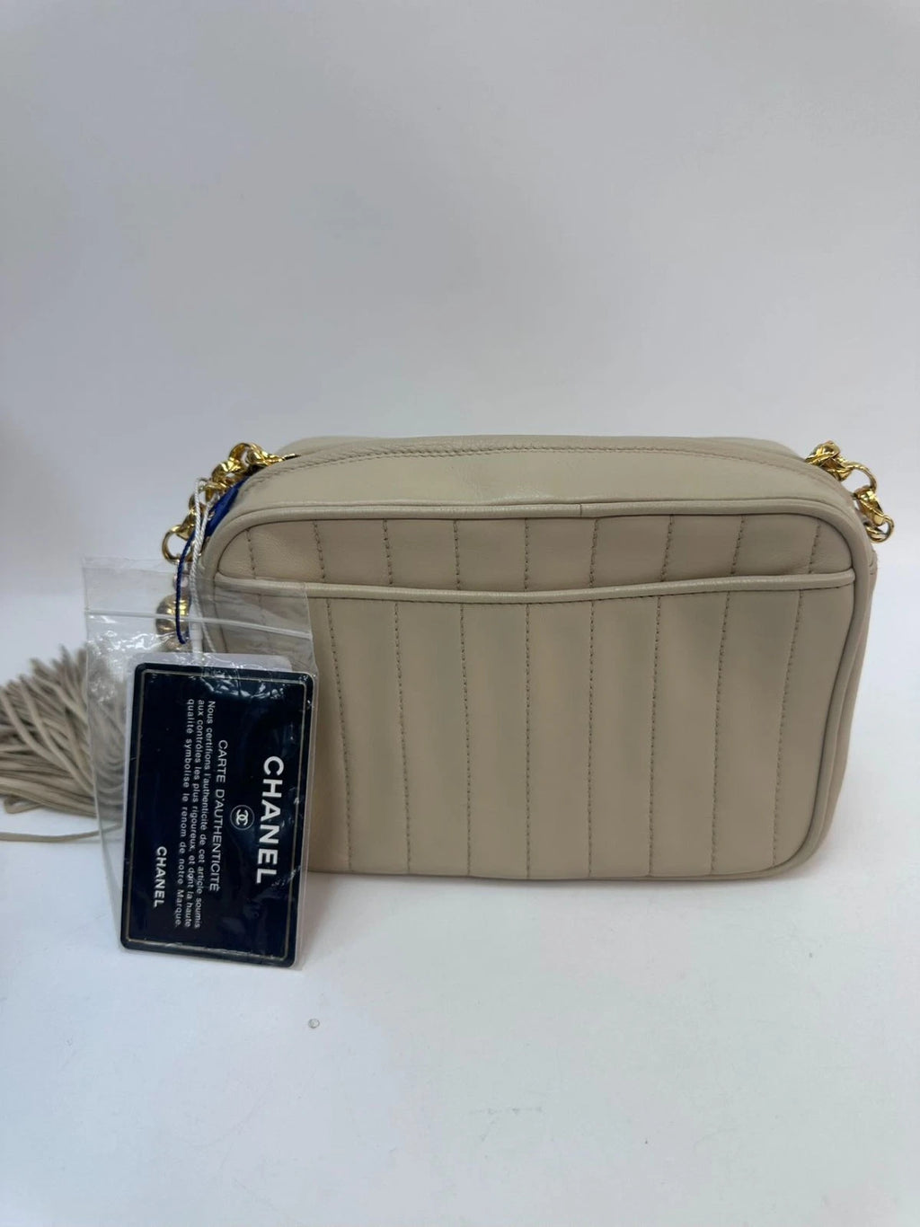 SJ0001 Vintage Quilted Lambskin Camera Bag with Tassel WZ00007 [Z]
