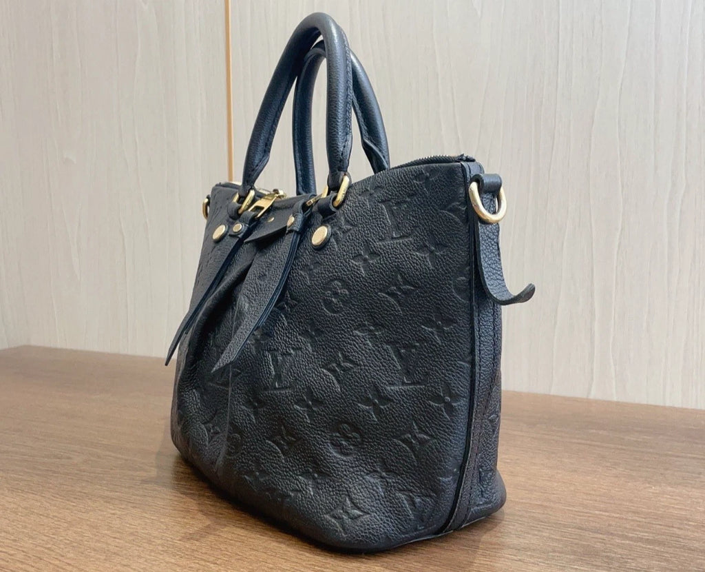 Louis Vuitton Mazarine Monogram Calfskin Top Handle Bag Crossbody Bag Women
