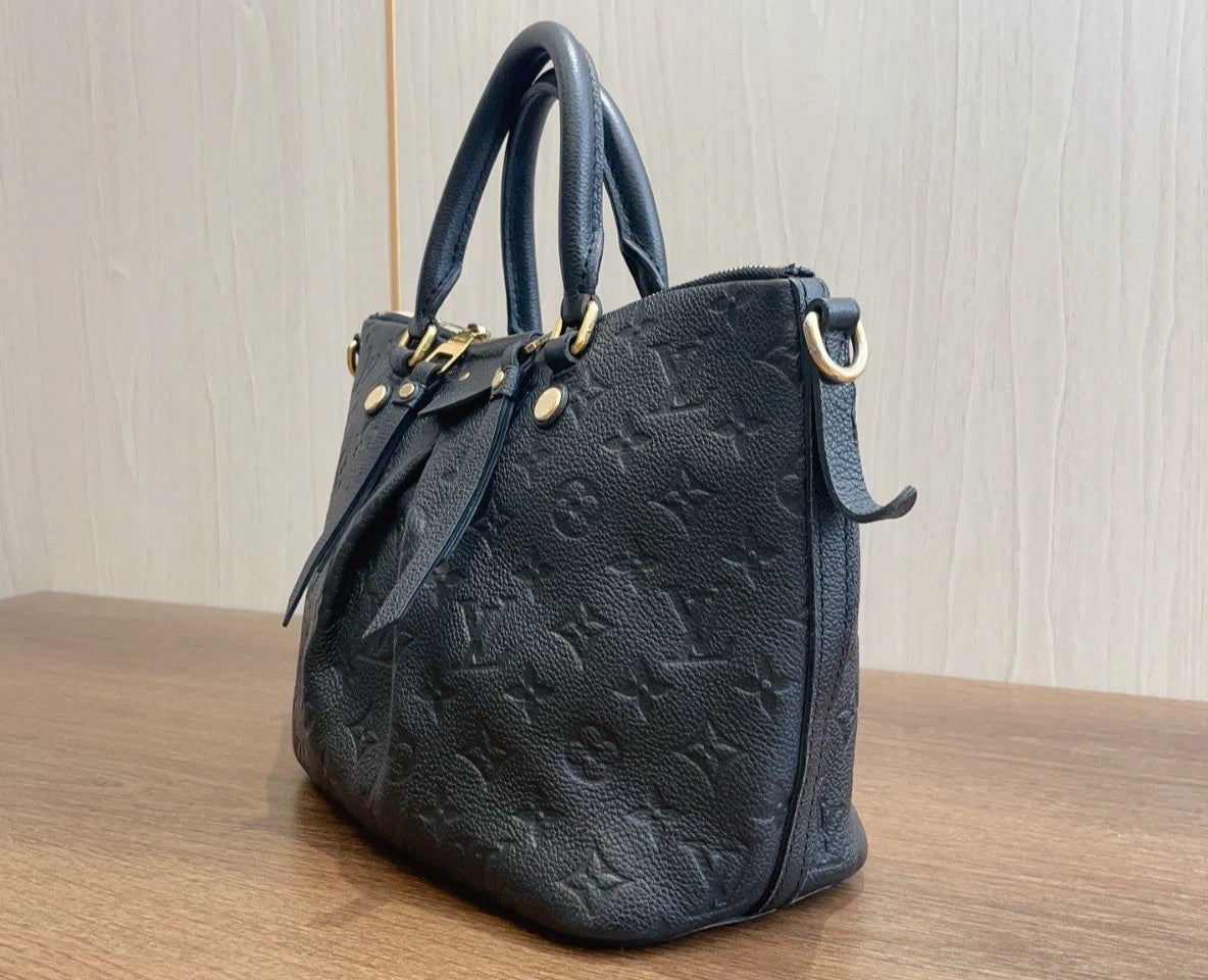 Louis Vuitton Mazarine Monogram Calfskin Top Handle Bag Crossbody Bag Women