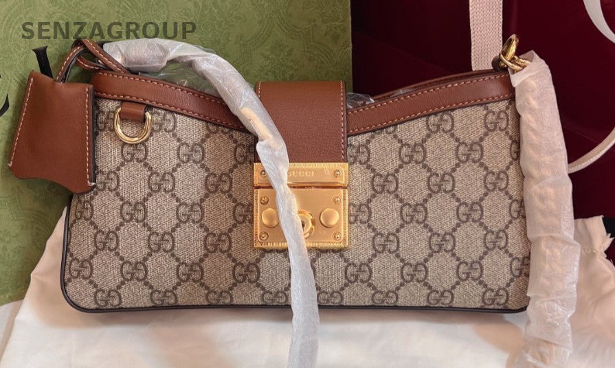GUCCI Padlock New model for 2025 Monogram Shoulder bag Women Brand NEW