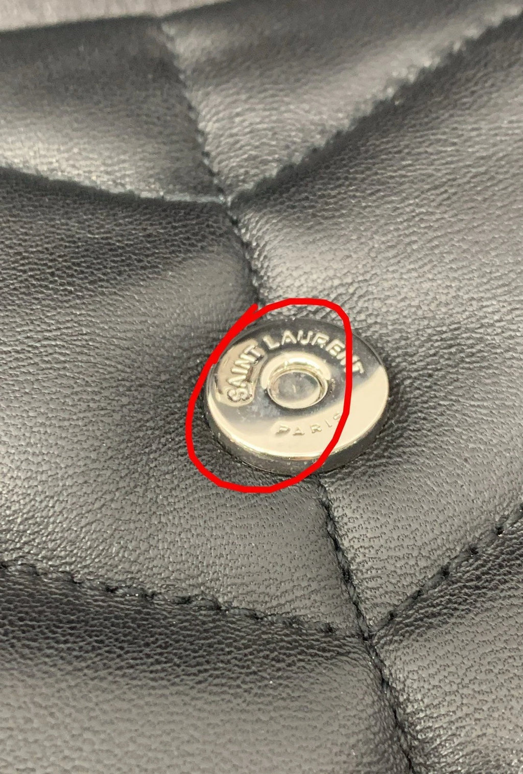 Saint Laurent Puffer Quilted Shoulder Bag For Women