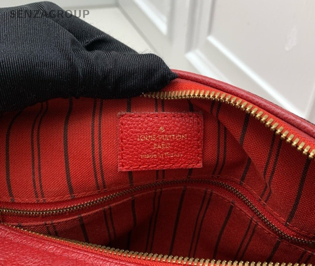 Louis Vuitton speedy25 Handbag Shoulder Crossbody Bag Women Red