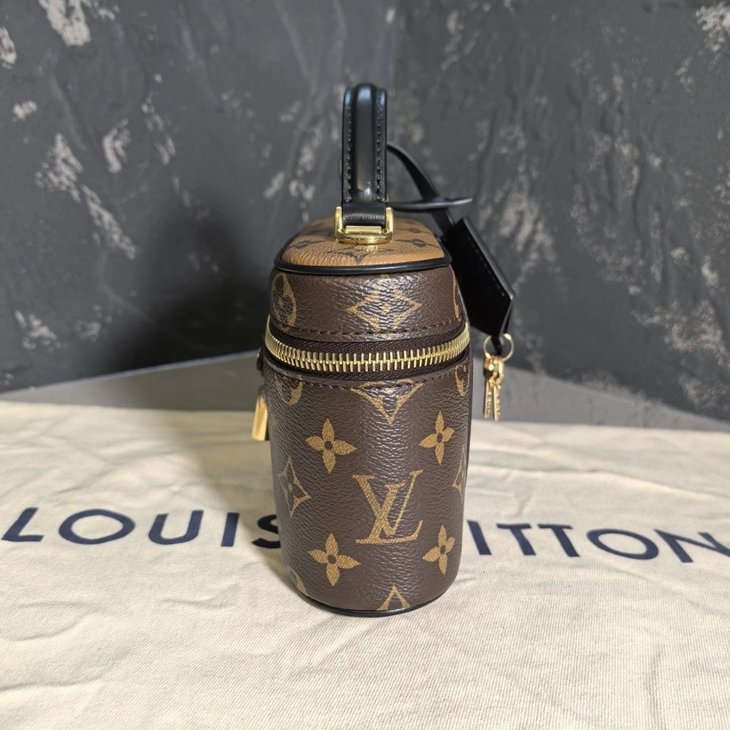 Louis Vuitton Vanity Canvas Top Handle Excellent