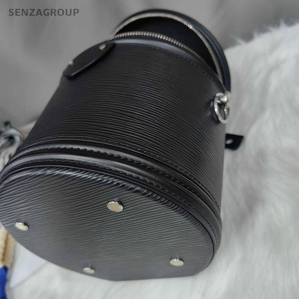Louis Vuitton Cannes Epi Leather Top Handle 2way Shoulder bag Women Black