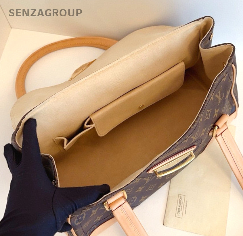 Louis Vuitton Manhattan Monogram Handbag Vintage Shoulder bag