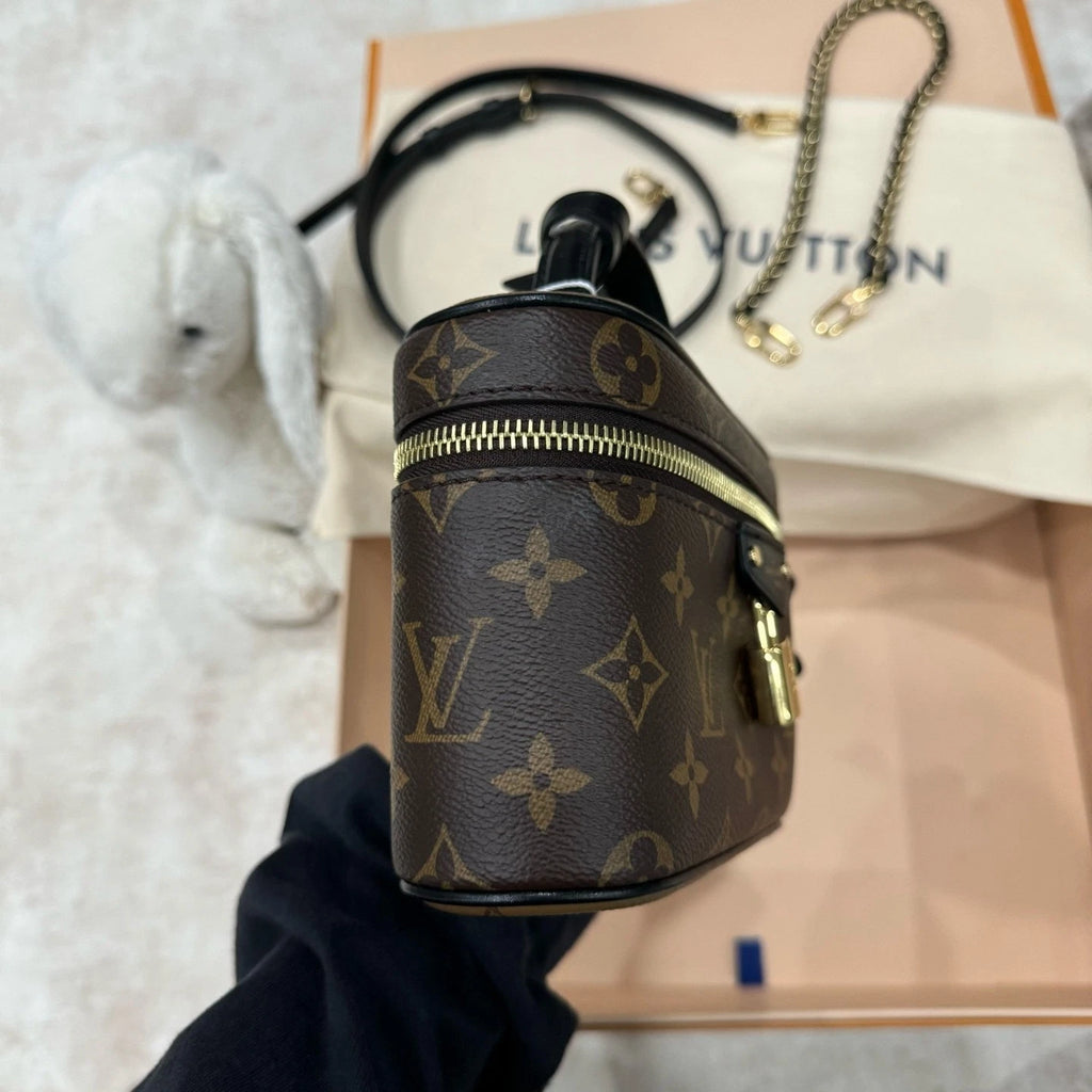 Louis Vuitton Vanity Canvas Top Handle Excellent