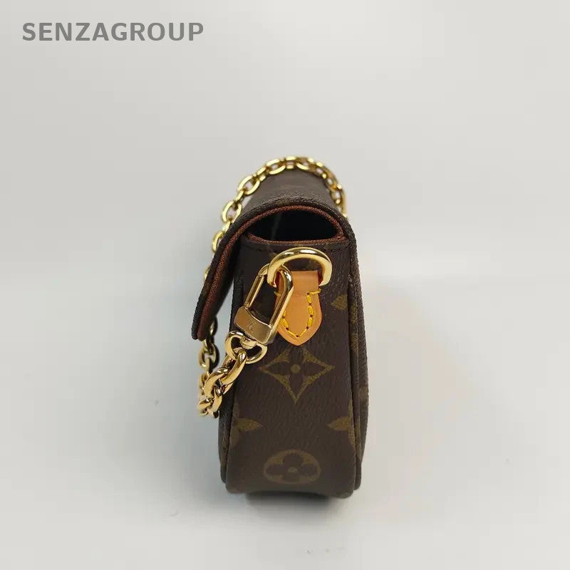 SJ0001 Louis Vuitton canvas Mini Bags Ivy Wallet On Chain