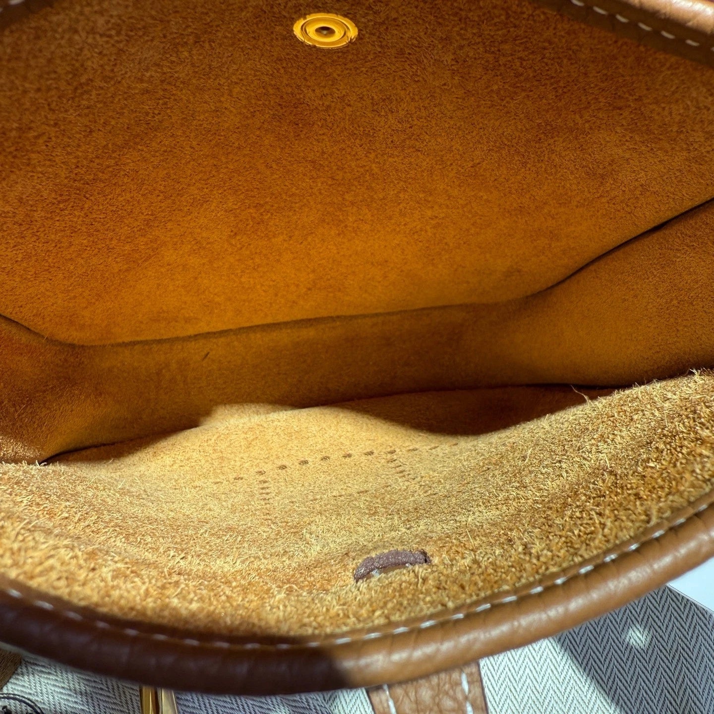 Hermes Evelyne Mini Brown TC Leather Shoulder Crossbody Bag For Women