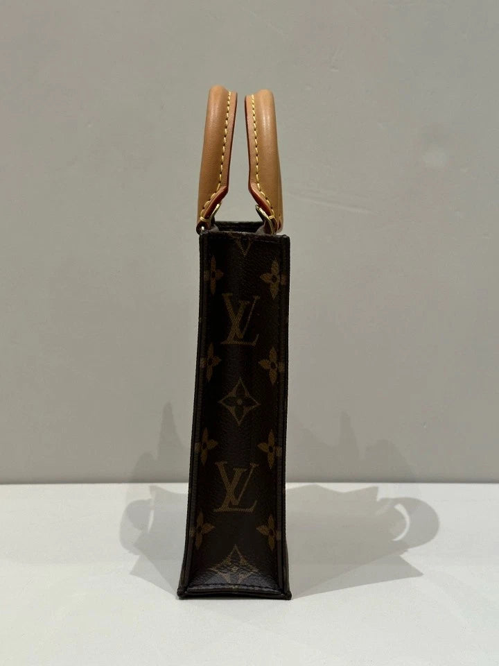 Louis Vuitton Plat Mini Canvas Tote Bag For Women
