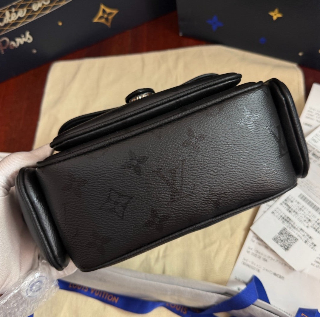 Louis Vuitton Cargo Mini Monogram Shoulder Bag Crossbody Black Unisex Adults