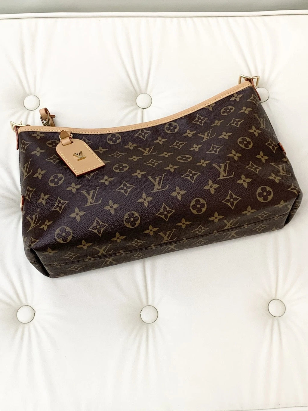 Louis Vuitton Carryall Monogram 2Ways Shoulder Crossbody Bag Brown Women S