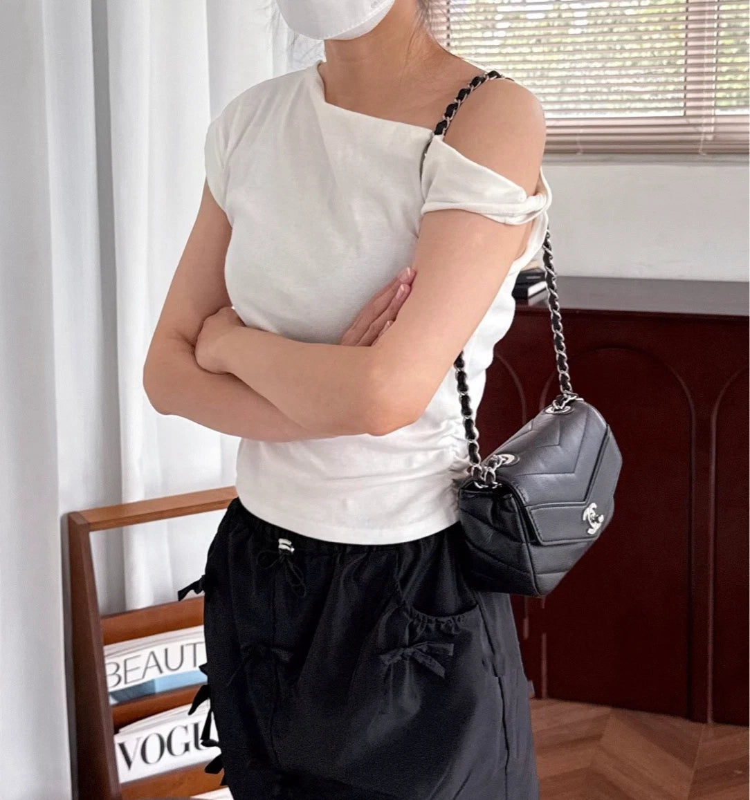 Chanel Classic Flap Big Mini Chain Shoulder Bag Crossbody Calfskin Women