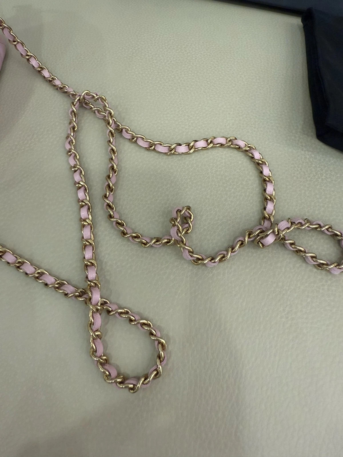 CHANEL Pink Purple Mini Shell Bag Leather Handbag For Women