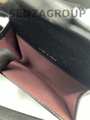 Chanel Quilted Black Gold Wallet on Chain WOC Classic Women's Bag